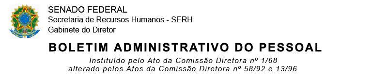 Nº 3700 Segunda-feira, 09 de abril de 2007 ATOS DO DIRETOR-GERAL ATO DO DIRETOR GERAL Nº 3062, de 2007 Processo nº 006816/07-0, RESOLVE dispensar a servidora PETROLINA ALMEIDA ROCHA, matrícula 27355,