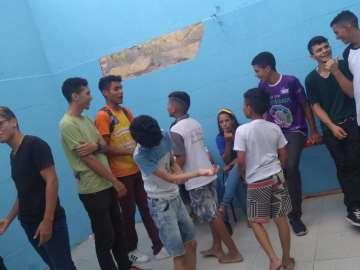 5.3 NÚCLEO FORTALEZA A turma varejo 03 no dia 05/11/18 realizaram doação de alimentos e momento recreativo com as crianças da Casa de Apoio Cristo Rei.