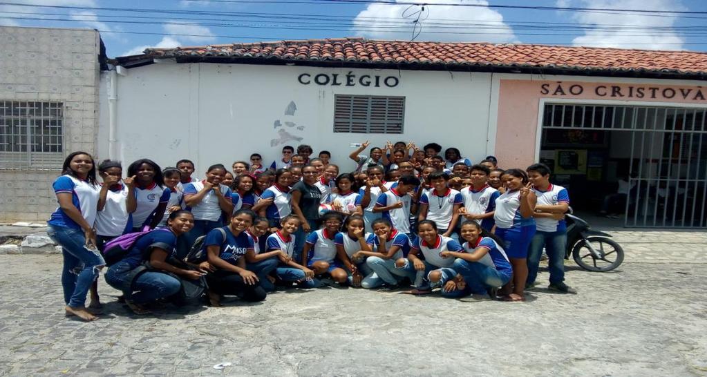 educativas com os alunos do colégio