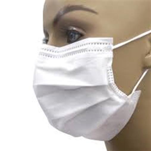 EPIs MÁSCARAS: tipos INDICAÇÃO DE USO Máscara cirúrgica de TNT TRIPLA proteção De uso único