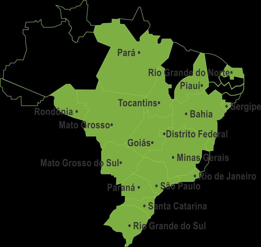 - 134 16 Estados Cidades 134 Cidades R. Nordeste R.