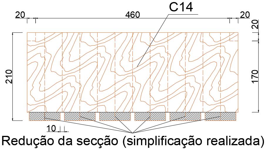 A modelação numérica foi realizada com recurso a um software de cálculo automático, RFEM, no qual foram admitidas secções padrão disponibilizadas pelo software.