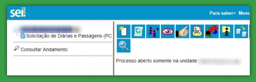 Após realizado o procedimento da disponibilização, volte ao processo e realize o envio do mesmo à sua chefia imediata e à direção-geral. TELA 16 Obs.