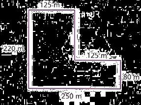 Primeiro, devemos transformar as unidades de medidas em cm: 0,004dam 4cm, 60mm 6cm e 0,06m 6cm, assim temos: 6cm 4cm 6cm 4cm 0cm. 4. A chácara do senhor Lourival tem o formato e as medidas da figura seguinte.