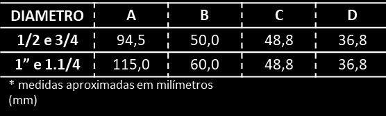 TAMPA 3 TEC ELECTROAMANCO 1 E 1 1/4 EAN 10 11,5