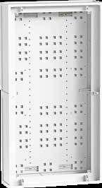 Produto alterado 3 Sem perfil de vedação para aumento da capacidade de dissipação térmica 3 Porta lisa, sem rasgos 3 Nova prateleira que permite incorporar os adaptadores duplos SC/APC protegidos em