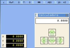 4 Função Ir a: Esta função é a alternativa ao método de posicionar utilizado de forma mais comum, que é pré-selecionar zero incremental num ponto e mover o eixo até que a cota do display seja a