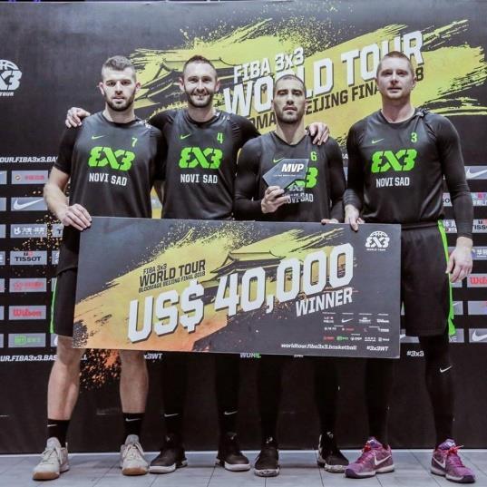 CENÁRIO INTERNACIONAL Circuito Profissional FIBA3X3 Recorde de etapas do WT, com 10 Recorde em premiação, com USD 1 milhão