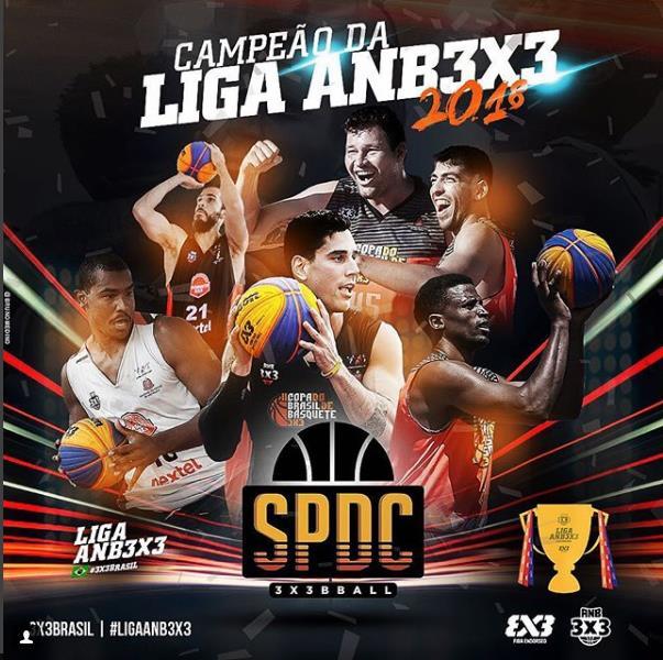 INDICADOS AO HALL DA FAMA VOTAÇÃO ABERTA São Paulo DC - campeão da Liga ANB3x3 2018 de forma antecipada,