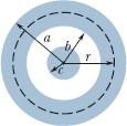 Figura 29-87 Problema 85. 86 Mostre que o módulo do campo magnético produzido no centro de uma espira retangular de comprimento L e largura W, percorrida por uma corrente i, é dado por 87 A Fig.
