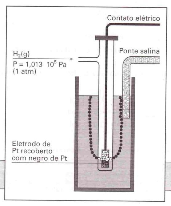 Potencial de eletrodo O Potencial Padrão de letrodo mede a tendência de uma substância em se oxidar ou reduzir durante uma reação redox.