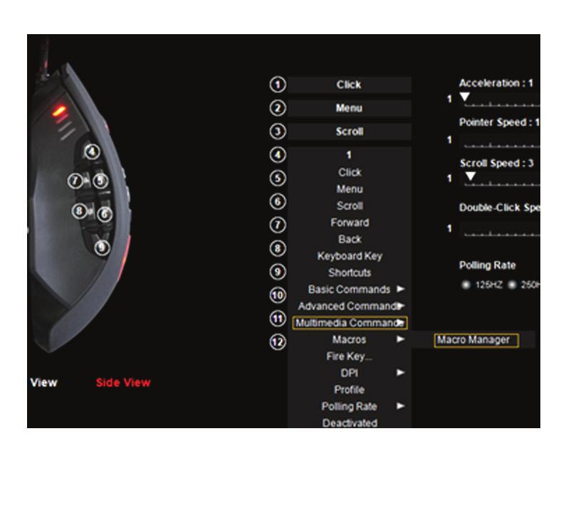 the Multimedia commands function where you can