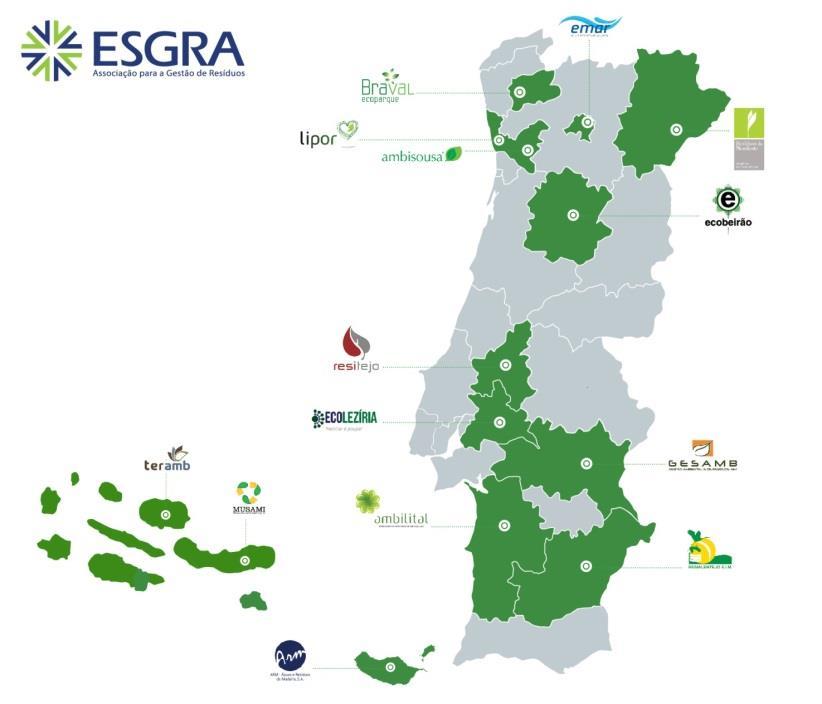 3. Mapa Associativo da ESGRA Reconfiguração do Mapa Associativo da ESGRA: Na sequência da solicitação para se