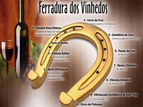 A VITIVINICULTURA E AS NOVAS TERRITORIALIDADES NA... 148 Campanha, promovendo uma ligação desses valores e paisagens com o vinho - como a figura dos cerros no rótulo, como referência ao pampa.