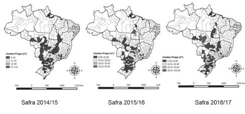 Anais - VII Conferência Brasileira de Pós-Colheita FIGURA 3. Número total de insetos-praga (12.