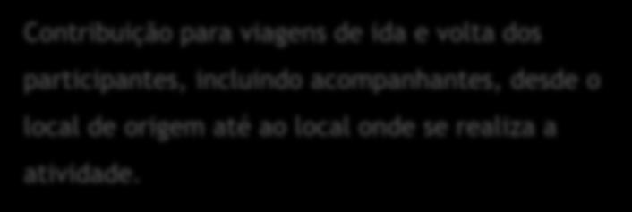 Apoio Linguístico Despesas individuais Viagens A Parcerias Estratégicas na