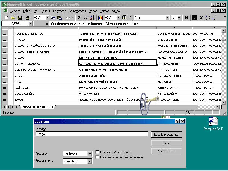 2.2. Acesso e recuperação da informação pesquisa no OPAC