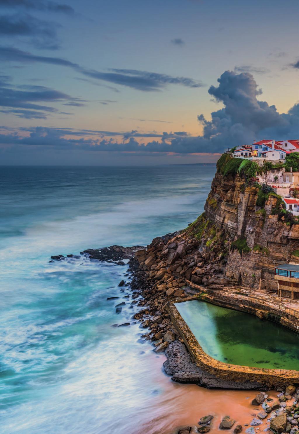 DESCOBRIR PORTUGAL Portugal é um país localizado a sudoeste da Europa e banhado pelo Oceano Atlântico, com ligações fáceis e frequentes a todas as capitais europeias e a numerosas cidades do mundo.