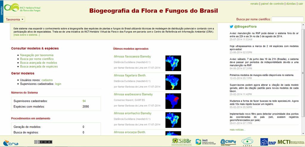 Biogeografia da Flora do Brasil http:// biogeo. inct. florabrasil.