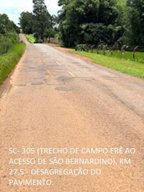 06. SC-305: Guaraciaba/Anchieta/Campo Erê/ São Lourenço