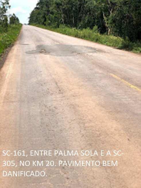SC-161: BR-280(PR)/Palma Sola/Anchieta/Romelândia/Flor do