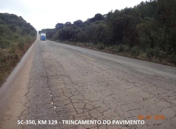 Sub trecho Taquara Verde/BR-153 (Herciliópolis) Situação do pavimento: