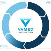 POSIÇÃO NO MERCADO Presente em cerca de 88 países e em 5 continentes, a VAMED fornece serviços especializados a uma escala mundial.