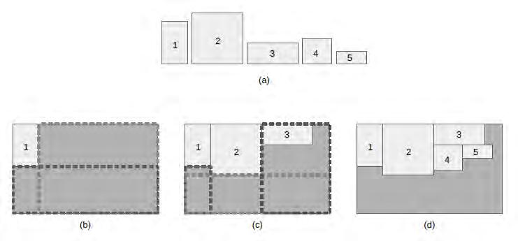 1: procedure BUILDLOCALSOLUTION(R, P, k) 2: Solução ; 3: Ordene o conjunto P de peças de acordo com g( ); 4: LRC conjunto das k melhores peças de P; 5: while LRC do 6: P P LRC; 7: Selecione,