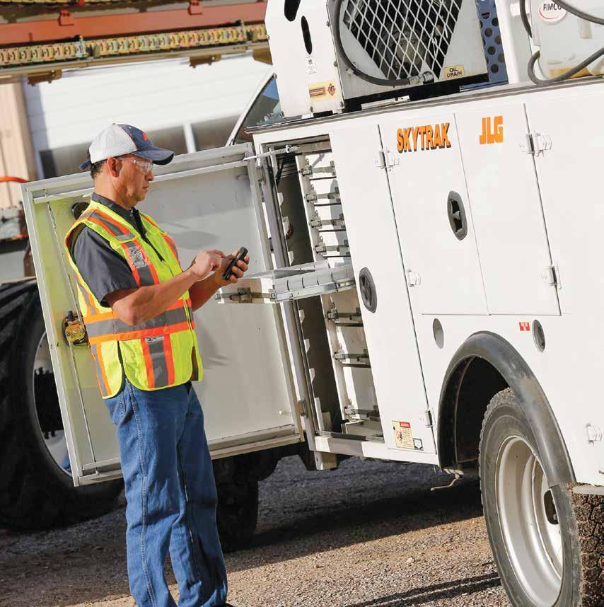 JLG COLOCANDO O SEU TRABALHO ACIMA DE QUALQUER COISA Quando se trata da JLG, tudo tem a ver com você. Sua produtividade. Sua lucratividade. Seu tempo.