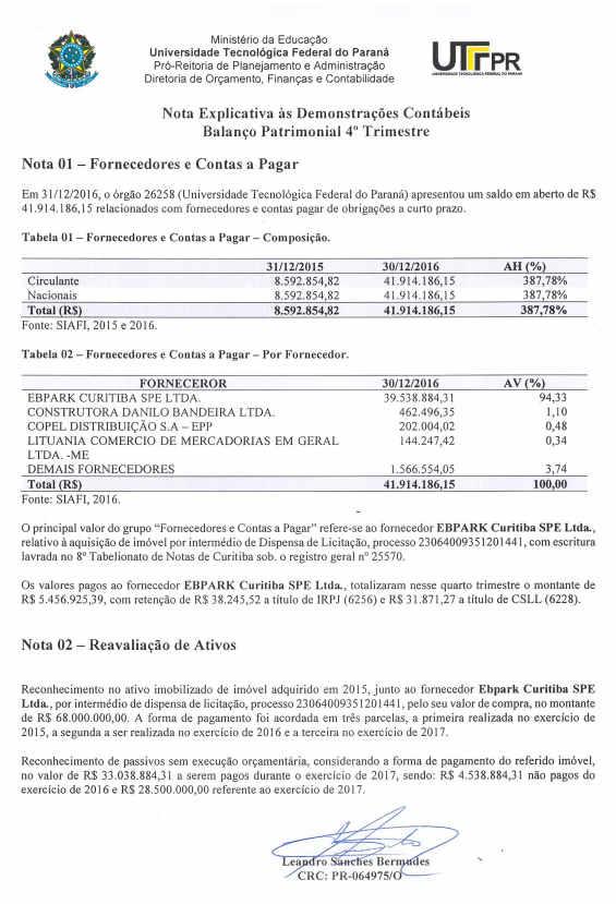 8.8 NOTAS EXPLICATIVAS DE CONCILIAÇÕES DOS REGIMES CONTÁBEIS ADOTADOS A Figura 8.