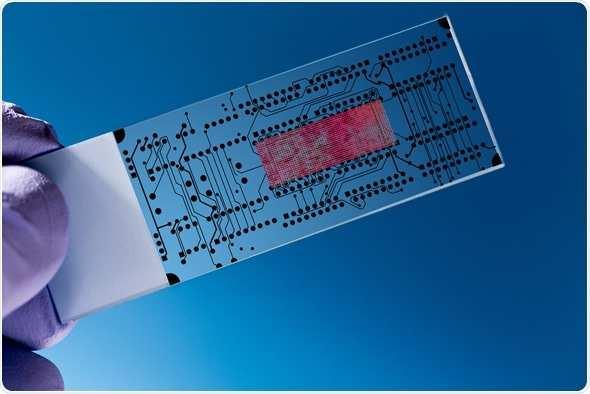 Os "Lab-on-a-chip", também conhecido por "dispositivo microfluídico" é uma amostra da revolução da análise médica, da mesma ordem que da chegada dos