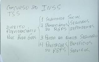 Direito Previdenciário AULA 01 Bom dia, boa tarde ou boa noite para os alunos que estão assistindo online!