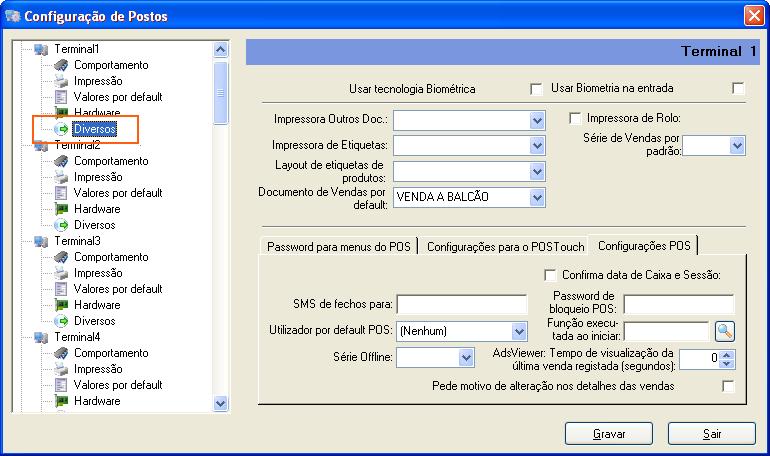 Usando drivers Windows ou OPOS o controle de impressão