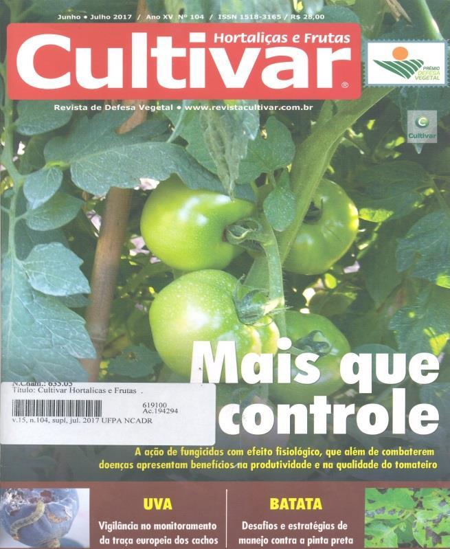 4 Cultivar Hortaliças e Frutas CULTIVAR HORTALIÇAS E FRUTAS. Pelotas, RS: Grupo Cultivar de Publicações.