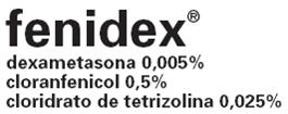 APRESENTAÇÃO Solução Oftálmica Estéril Frasco plástico conta-gotas contendo 5 ml de solução oftálmica estéril de dexametasona (0,05 mg/ml), cloranfenicol (5 mg/ml) e cloridrato de tetrizolina (0,25