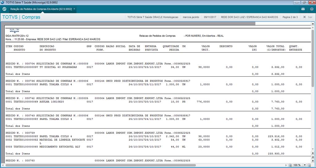 4 Gestores de Compra (Diretos e Indireto) Gerar