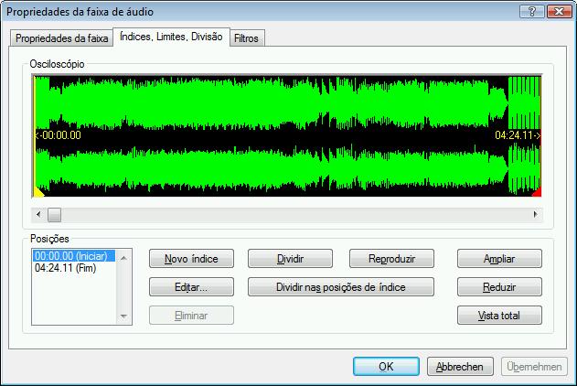 Música Surgirá uma mensagem de aviso no Nero Express ao copiar um CD de áudio com faixas protegidas contra cópia.