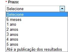 O prazo para análise do estudo só serão contados a partir da finalização de análise documental feita pelo Comitê de Ética.