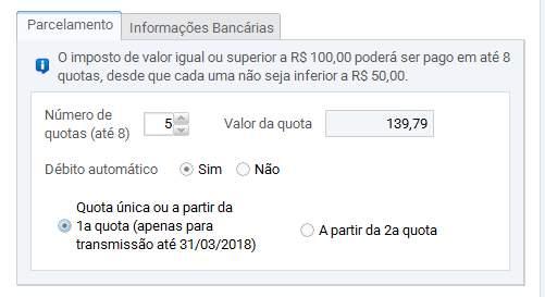 Você pode selecionar a opção de débito automático conforme tela abaixo.