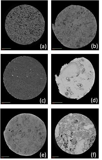 O programa computacional utilizado para caracterização mineral por meio de imagens de microtomografia é o Avizo Fire que realiza análises tridimensionais na linha de ciências dos materiais.