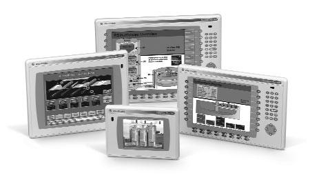 46 Interface de Operação do PanelView Plus O PanelView Plus é ideal para aplicações com necessidade de monitorar, controlar e mostrar informações de forma gráfica, permitindo que os operadores
