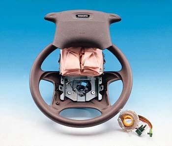 Aplicações - Air bag: uma cerâmica piezoelétrica é acoplada no interior do volante do automóvel e mediante um impacto, resultando numa deformação mecânica, o