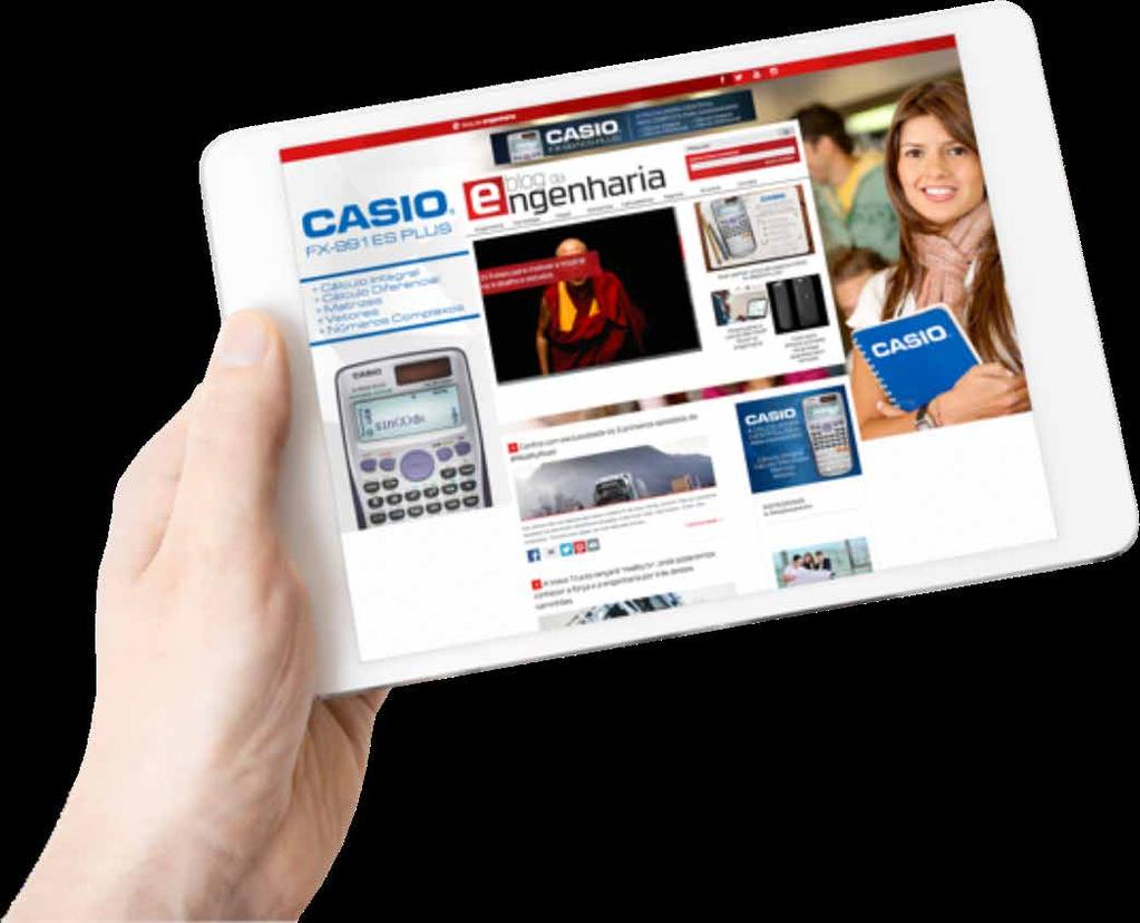 CASE CASSIO Branded Channel Cassio FX-991ES PLUS Mais de 1 milhão de impressões de