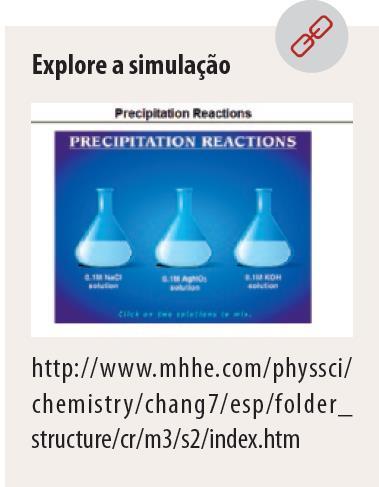 Omitindo os iões que não intervêm na reação de precipitação, a reação de equilíbrio químico que traduz a formação de iodeto de chumbo é descrita pela equação química seguinte: É frequente