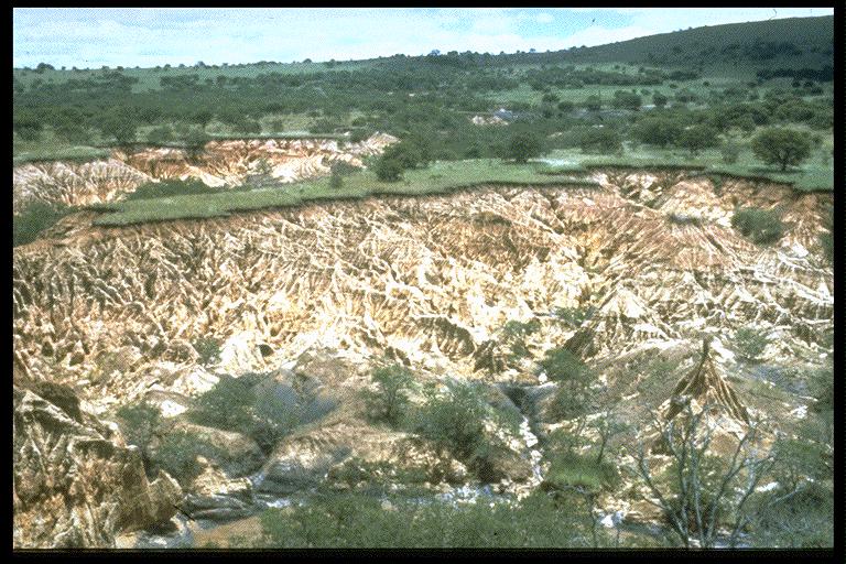 África e a variabilidade climática Geomorfologia