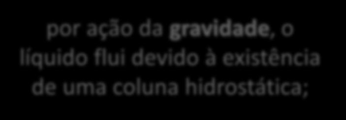 exista uma força motriz no processo (uma