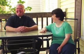 Vin s parents passed away, he and his sister Eileen became the sole guardians of their disabled sister. For Fr. Vin, being a brother and a priest for Connie is an immense blessing.