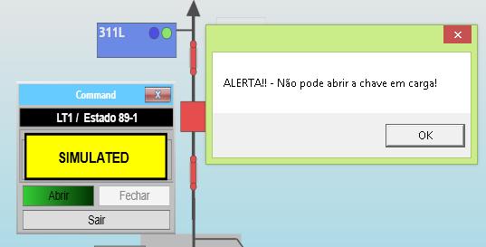 de sequência, entre outros. Esta avaliação pode ser obtida utilizando dados de tempo real ou dos valores cadastrados na base de dados. Fig. 10 (a).