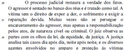 8. Em não se persegue" (l.