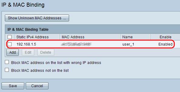 Não faz o re-log dentro ou para refrescar a página até que a entrada adicione na tabela de ligação IP & MAC.